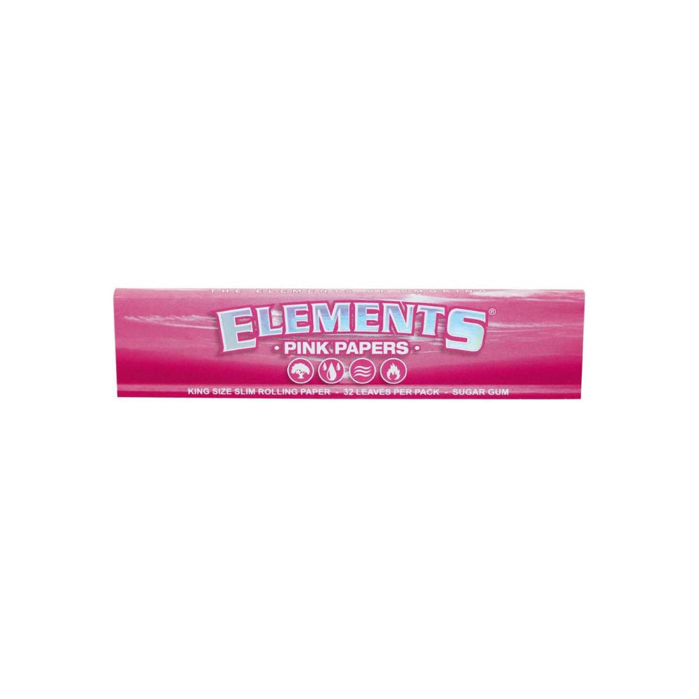 Elements Pink Papers King Size Slim